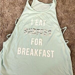 Burpees for Breakfast Women’s Tank